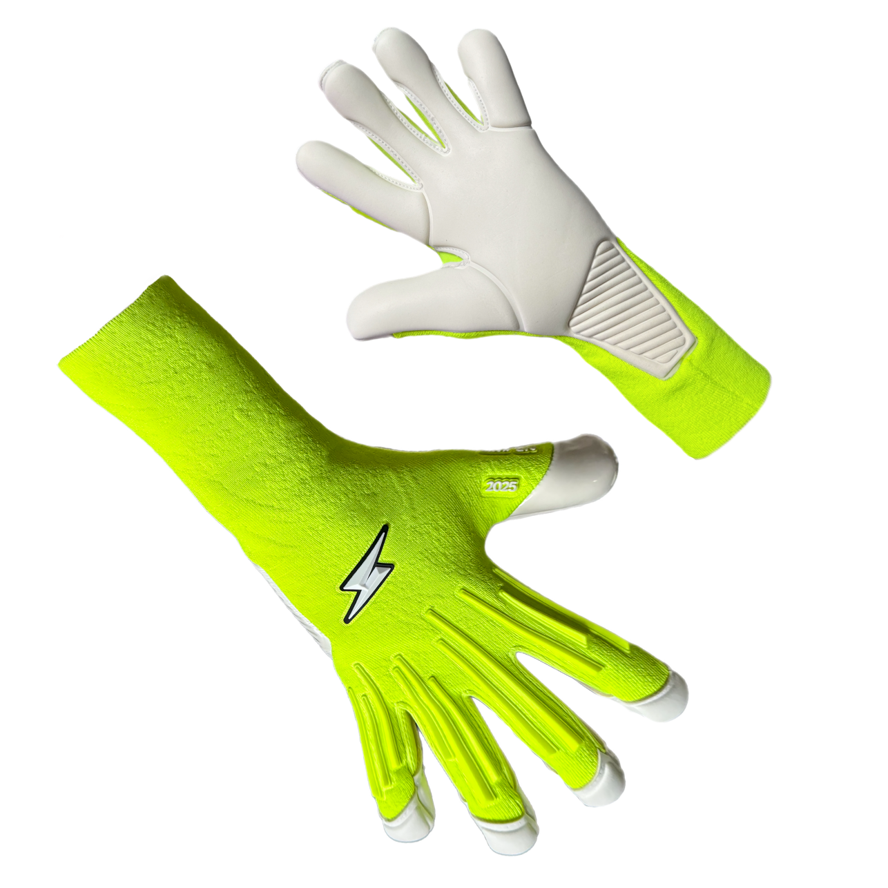 Перчатки AIR KNIT HYBRID ELECTRIC LIME WHITE