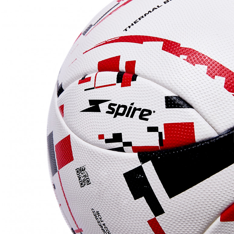 Футбольный мяч Spire Match Ball White/Red/black