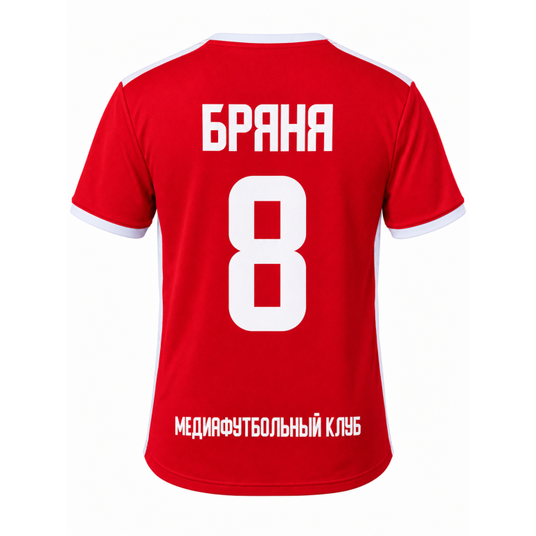 Футболка игровая Spire × Кореша с персонализацией (красная)